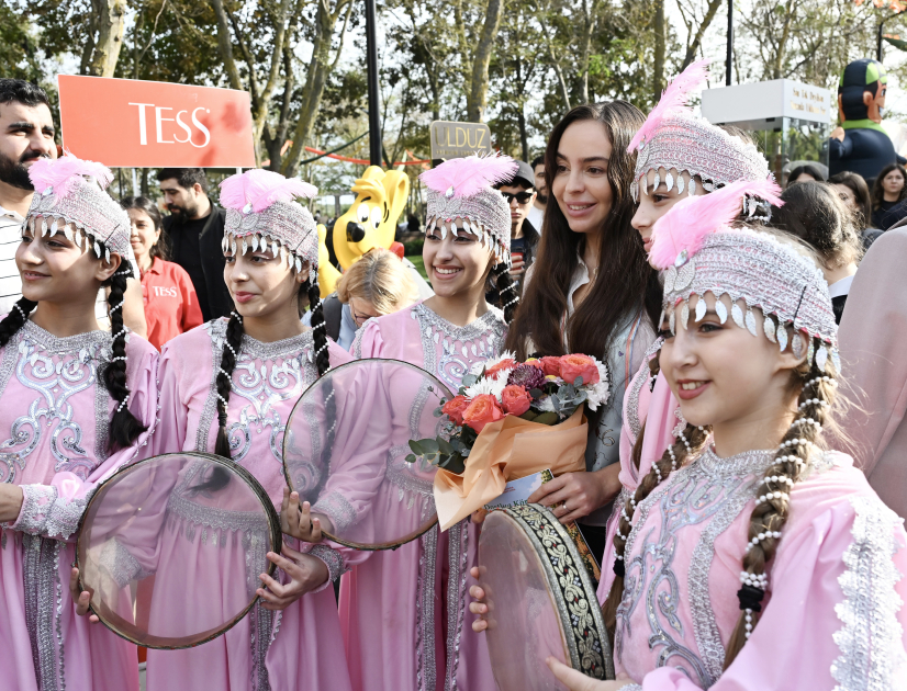 Heydar Aliyev Foundation VP Leyla Aliyeva attends traditional charity Autumn Festival – Harvest Day at ADA School (PHOTO)