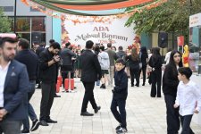 Heydar Aliyev Foundation VP Leyla Aliyeva attends traditional charity Autumn Festival – Harvest Day at ADA School (PHOTO)