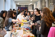 Heydar Aliyev Foundation VP Leyla Aliyeva attends traditional charity Autumn Festival – Harvest Day at ADA School (PHOTO)