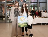 Heydar Aliyev Foundation VP Leyla Aliyeva attends traditional charity Autumn Festival – Harvest Day at ADA School (PHOTO)