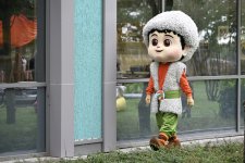 Heydar Aliyev Foundation VP Leyla Aliyeva attends traditional charity Autumn Festival – Harvest Day at ADA School (PHOTO)