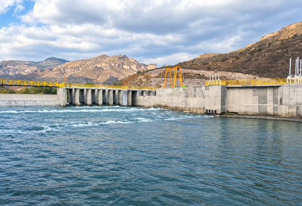 AzerEnerji builds first hydropower plant in Gubadli district (PHOTO/VIDEO)