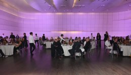 Heydar Aliyev Foundation VP Leyla Aliyeva and Alena Aliyeva attend official opening of Art Weekend (PHOTO)