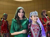 Heydar Aliyev Foundation VP Leyla Aliyeva and Alena Aliyeva attend official opening of Art Weekend (PHOTO)