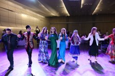 Heydar Aliyev Foundation VP Leyla Aliyeva and Alena Aliyeva attend official opening of Art Weekend (PHOTO)