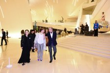 Heydar Aliyev Foundation VP Leyla Aliyeva and Alena Aliyeva attend official opening of Art Weekend (PHOTO)