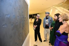 Heydar Aliyev Foundation VP Leyla Aliyeva and Alena Aliyeva attend official opening of Art Weekend (PHOTO)