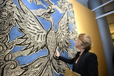 Heydar Aliyev Foundation VP Leyla Aliyeva and Alena Aliyeva attend official opening of Art Weekend (PHOTO)