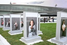 Heydar Aliyev Foundation VP Leyla Aliyeva and Alena Aliyeva attend official opening of Art Weekend (PHOTO)