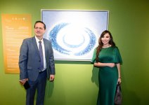 Heydar Aliyev Foundation VP Leyla Aliyeva and Alena Aliyeva attend official opening of Art Weekend (PHOTO)