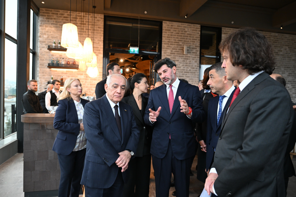 Azerbaijani, Georgian PMs attend inauguration of ART Riverfront Hotel Tbilisi (PHOTO/VIDEO)